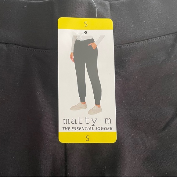 NWT Black Joggers - Picture 4 of 4